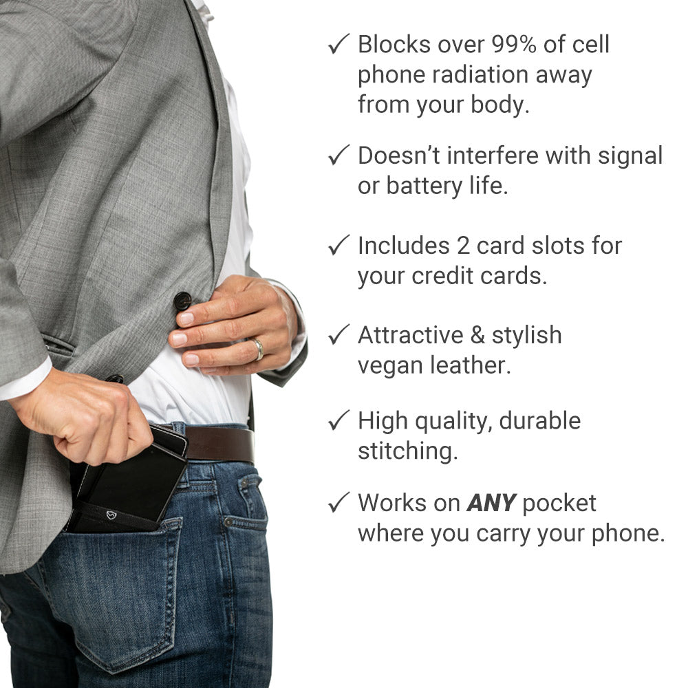 SYB Phone Shield – Lab-Tested EMF & 5G Blocker | Protects Against Up to 99% of Radiation