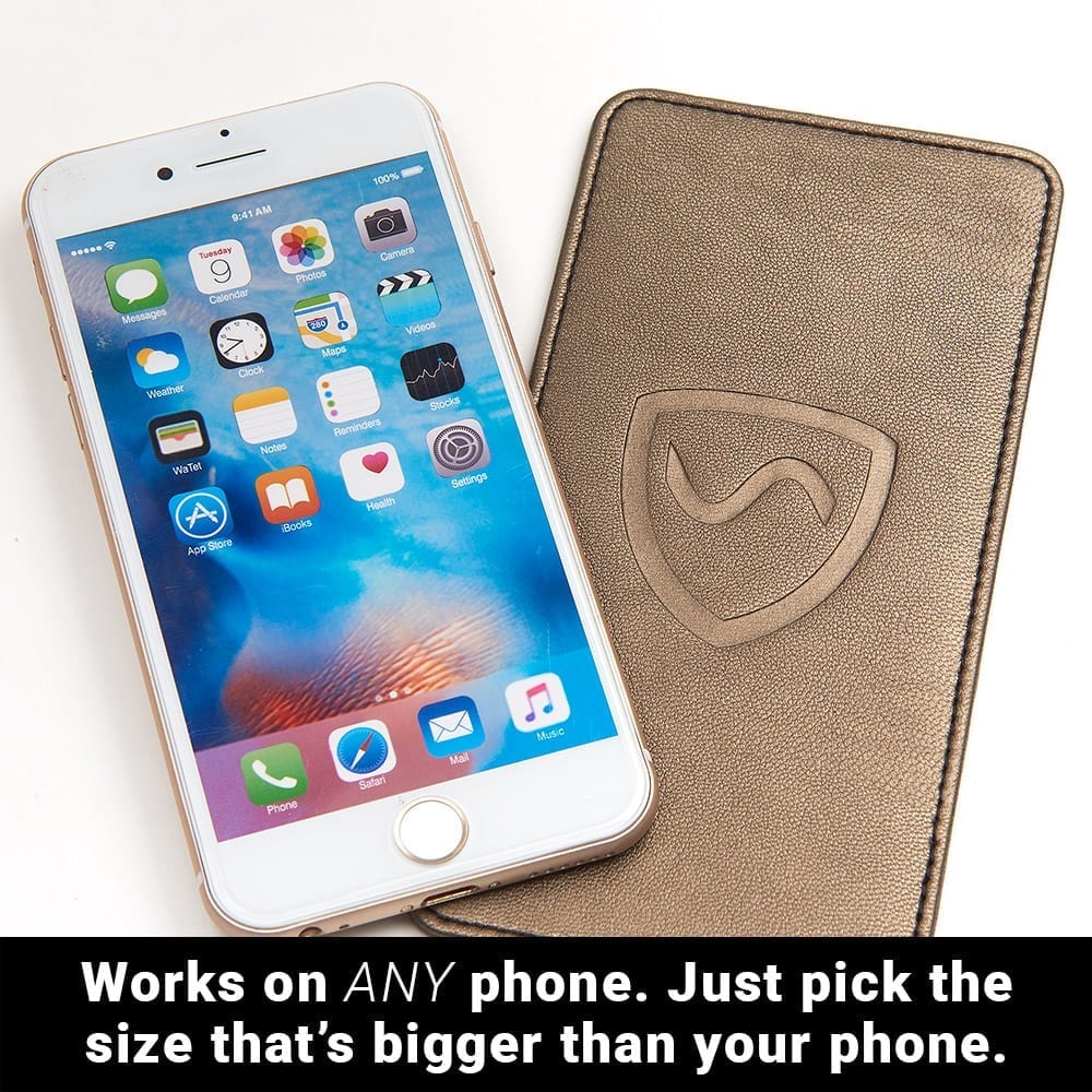 SYB Phone Shield – Lab-Tested EMF & 5G Blocker | Protects Against Up to 99% of Radiation