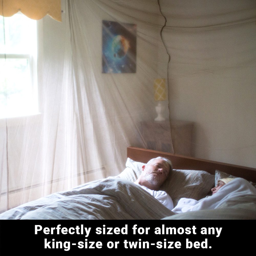 SYB Faraday Bed Canopy – Full-Body EMF & 5G Protection While You Sleep