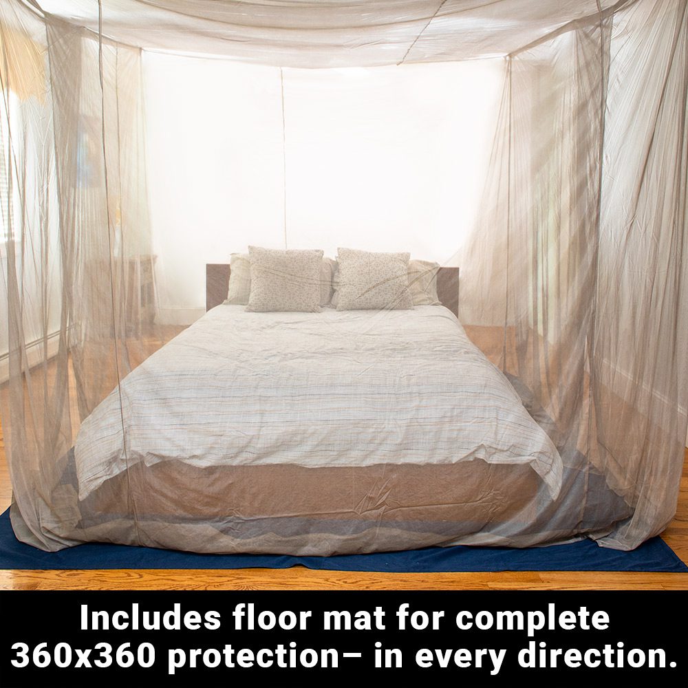 SYB Faraday Bed Canopy – Full-Body EMF & 5G Protection While You Sleep