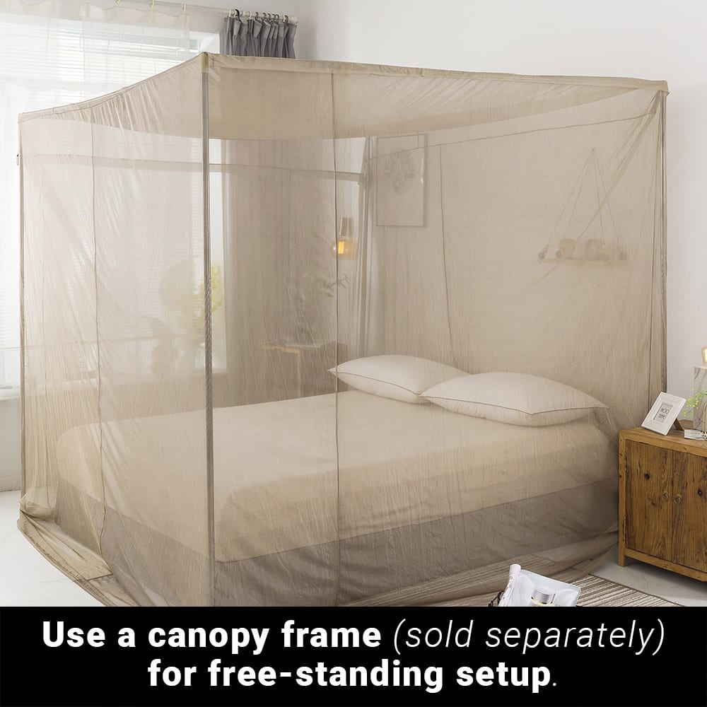 SYB Faraday Bed Canopy – Full-Body EMF & 5G Protection While You Sleep
