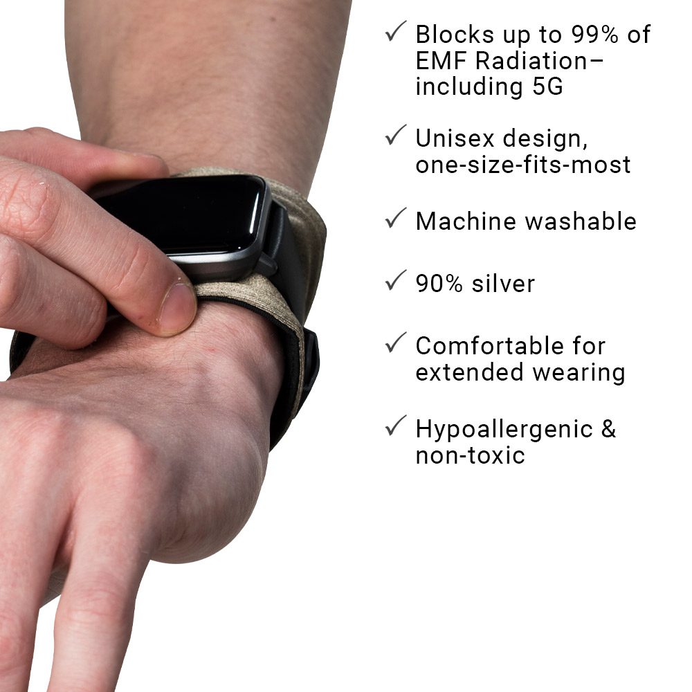 SYB Wrist Band – EMF & 5G Protection for Smartwatch Wearers
